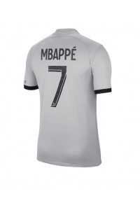 Paris Saint-Germain Kylian Mbappe #7 Fotballdrakt Borte Klær 2022-23 Korte ermer